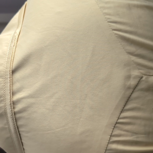 Karen Millen Yellow Button Up Short Sleeve Blouse Sz 8 - Picture 10 of 13